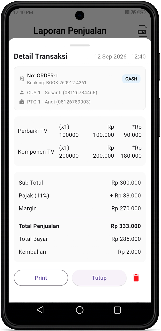 Aplikasi sKasir, Bayar Sekali, Tidak Ada Biayan Bulanan