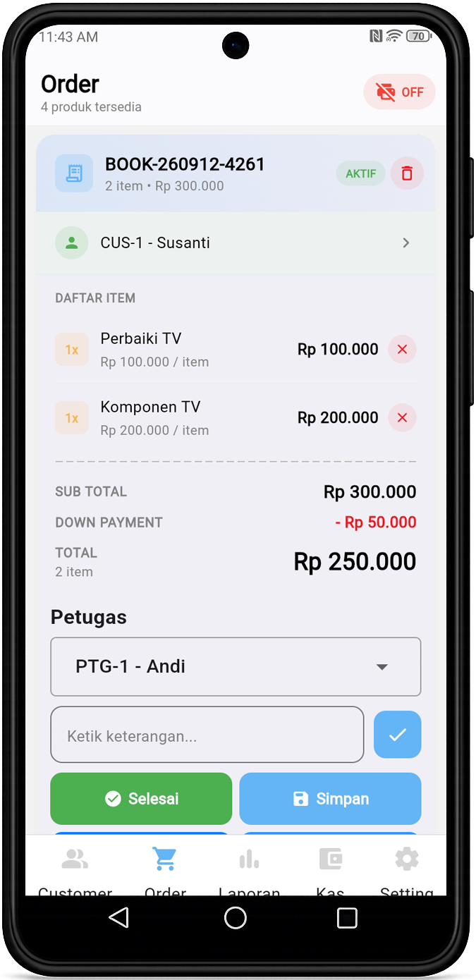 Aplikasi sKasir, Bayar Sekali, Tidak Ada Biayan Bulanan