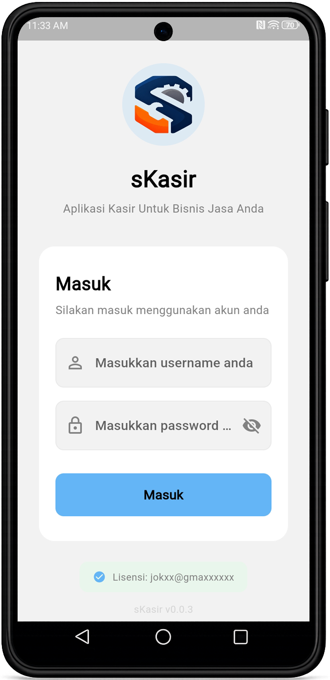 Aplikasi sKasir, Bayar Sekali, Tidak Ada Biayan Bulanan